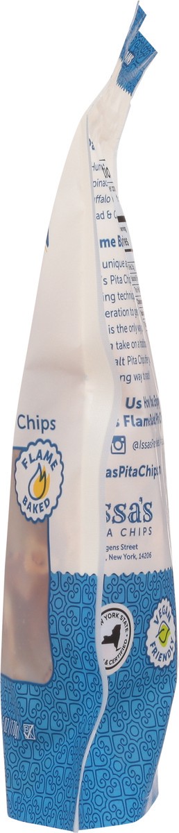 slide 3 of 12, Issa's Flame Baked Classic Sea Salt Pita Chips 6 oz, 6 oz