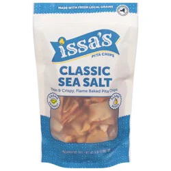 Issa's Flame Baked Classic Sea Salt Pita Chips 6 oz