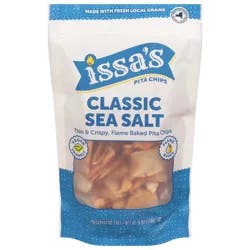 Issa's Flame Baked Classic Sea Salt Pita Chips 6 oz