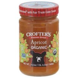 Crofter's Premium Organic Apricot Spread 16.5 oz