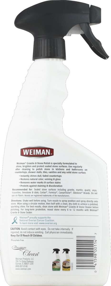 slide 3 of 3, Weiman 3-in-1 Granite & Stone 24 fl oz, 24 fl oz