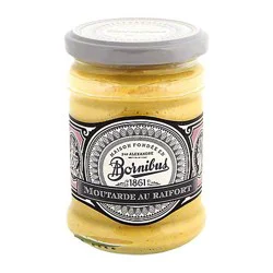 Bornibus Mustard Horseradish - 8.82 oz