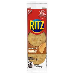 Ritz Crackers Sandwiches Peanut Butter Wrapper- 1.38 oz