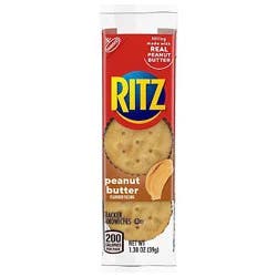 Ritz Crackers Sandwiches Peanut Butter Wrapper- 1.38 oz
