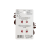 slide 9 of 9, Scunci 2Pk Reindeer Snap Clips, 2 ct