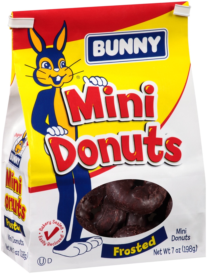 slide 1 of 1, Bunny Mini Chocolate Donut Tub, 30 oz