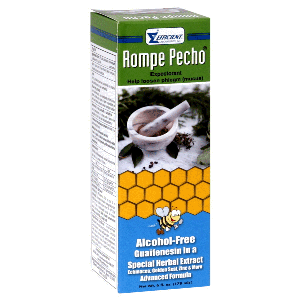 slide 1 of 1, Rompe Pecho Expectorant, Herbal, 6 oz