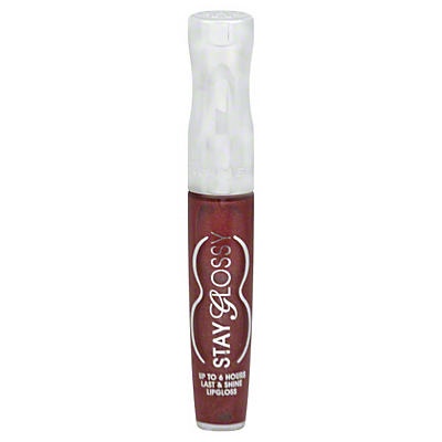 slide 1 of 1, Rimmel London Stay Glossy Lipgloss All Night Long 430, 1 ct