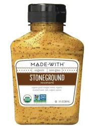 Made With Organic Stoneground Mustard
