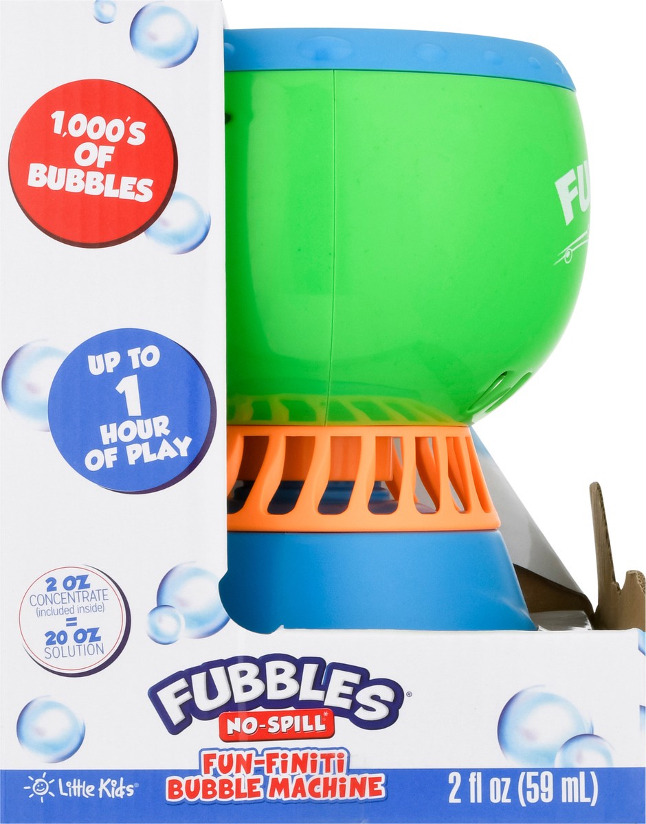 slide 7 of 12, Fubbles No Spill 2 Ounce Fun-Finiti Bubble Machine Toy 1 ea, 1 ct