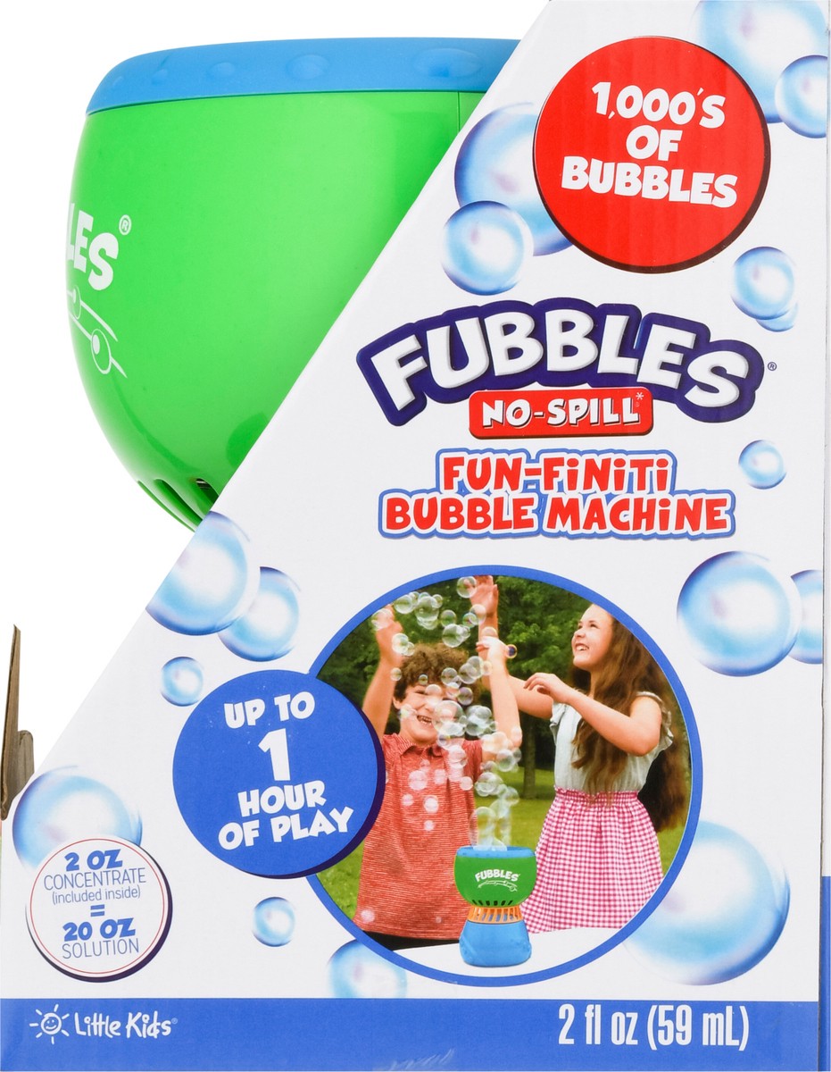 slide 8 of 12, Fubbles No Spill 2 Ounce Fun-Finiti Bubble Machine Toy 1 ea, 1 ct