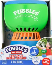 Fubbles No Spill 2 Ounce Fun-Finiti Bubble Machine Toy 1 ea