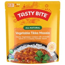 Tasty Bite All Natural Indian Mild Vegetable Tikka Masala 10 oz