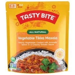 Tasty Bite All Natural Indian Mild Vegetable Tikka Masala 10 oz