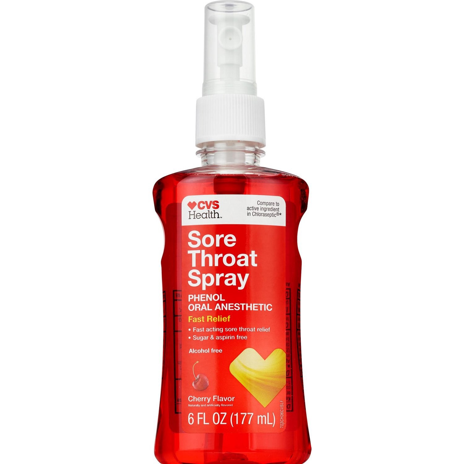 slide 1 of 3, CVS Health Sore Throat Spray, Cherry, 6 Oz, 6 fl oz