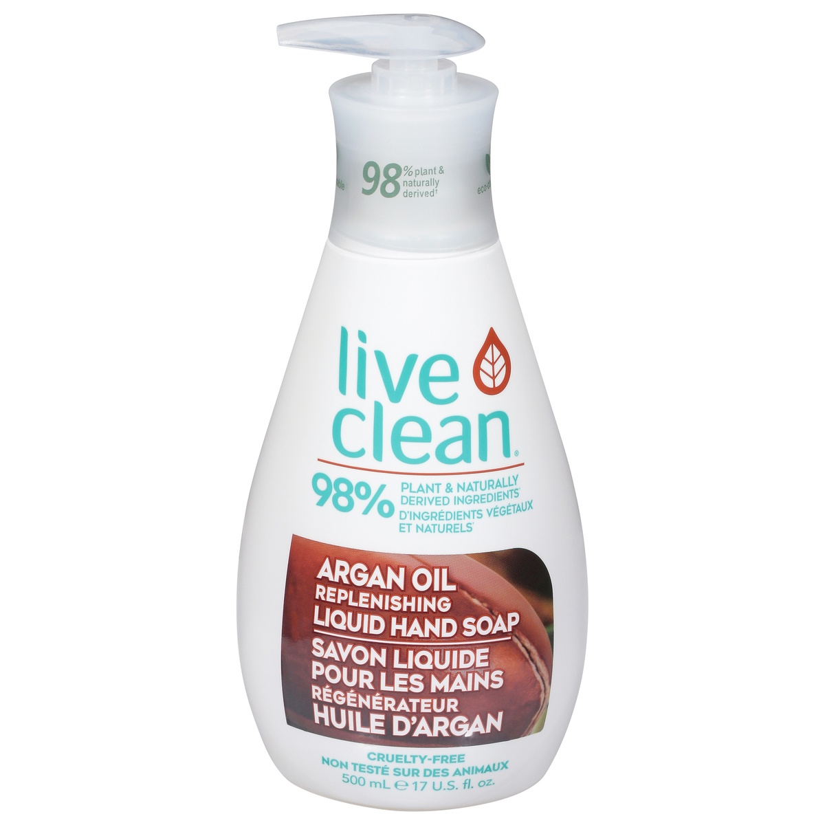 slide 1 of 1, Live Clean Exotic Nectar Replenishing Liquid Hand Soap, 17 oz