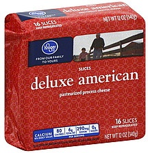 slide 1 of 1, Crystal Farms Deluxe American Slices, 16 oz