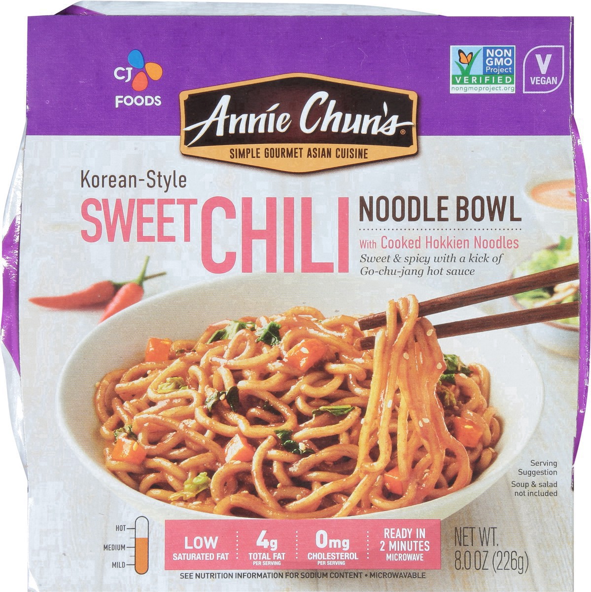 slide 2 of 24, Annie Chun's Korean Style Sweet Chili Noodle Bowl, 8 oz