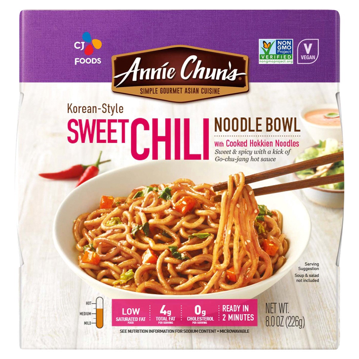 slide 1 of 24, Annie Chun's Korean Style Sweet Chili Noodle Bowl, 8 oz