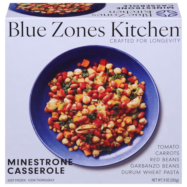 slide 1 of 1, BLUE ZONES Blue Zone Kitchen Minestrone Casserole, 9 oz., 9 oz