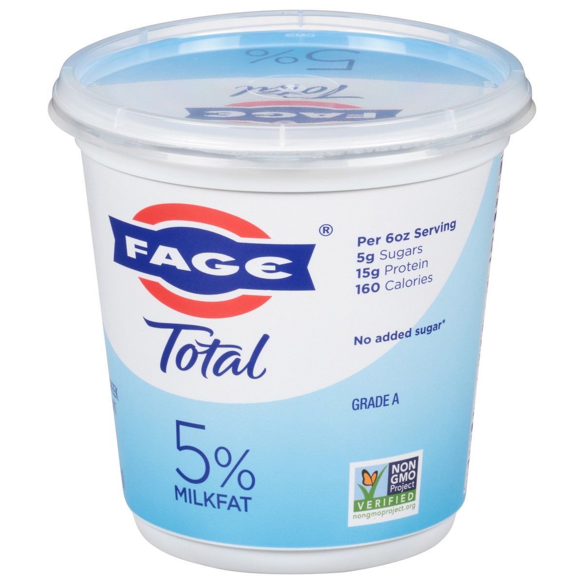 slide 2 of 12, Fage Total Greek Total 5% Greek Yogurt, 32 fl oz