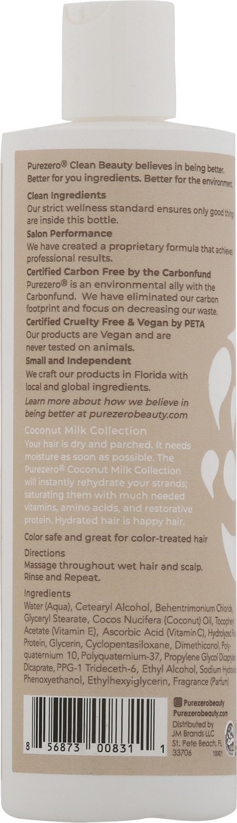 slide 9 of 9, Purezero Moisturizing Coconut Milk Conditioner 12 fl oz, 12 fl oz