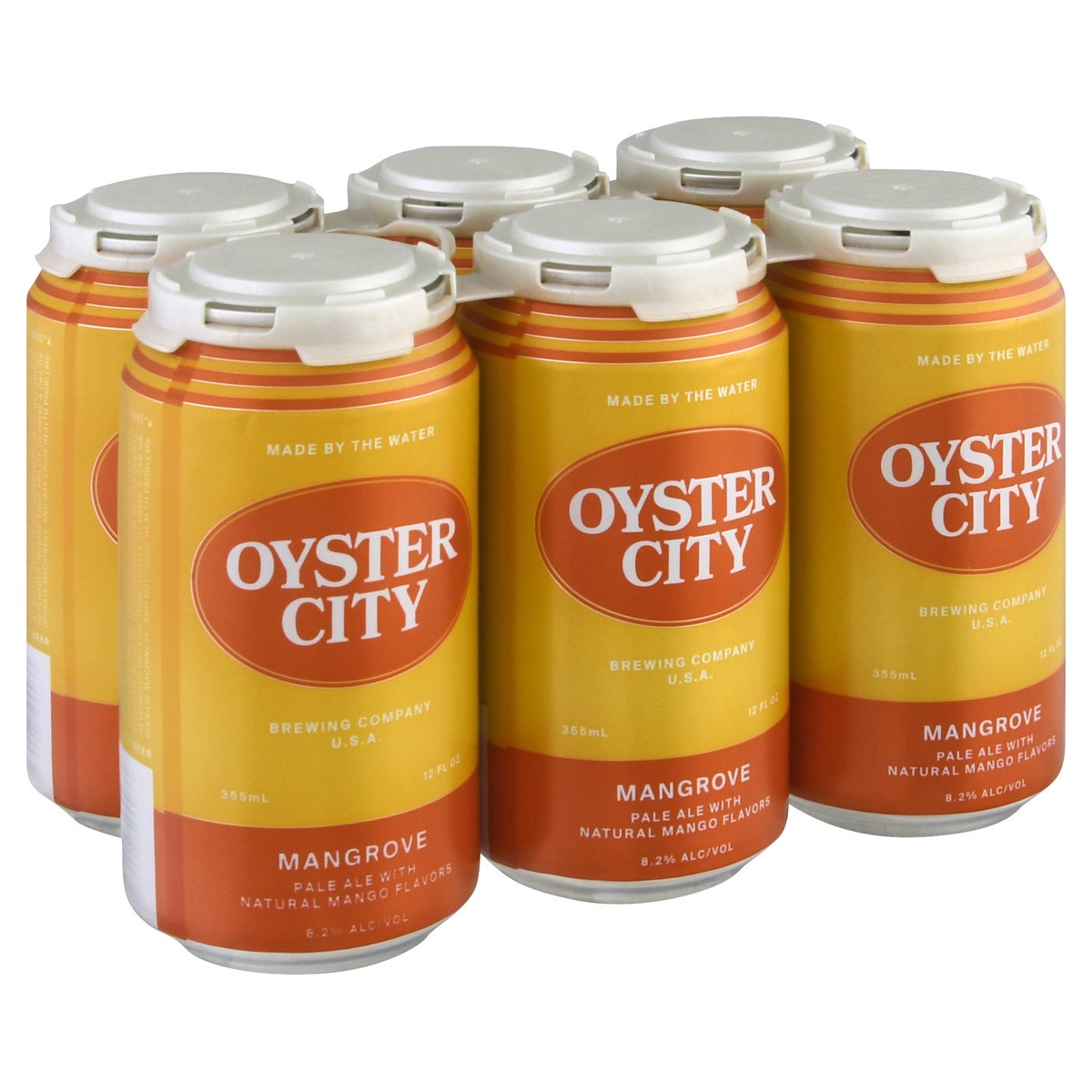 slide 9 of 9, Oyster City Mangrove 6Pk/, 12 oz