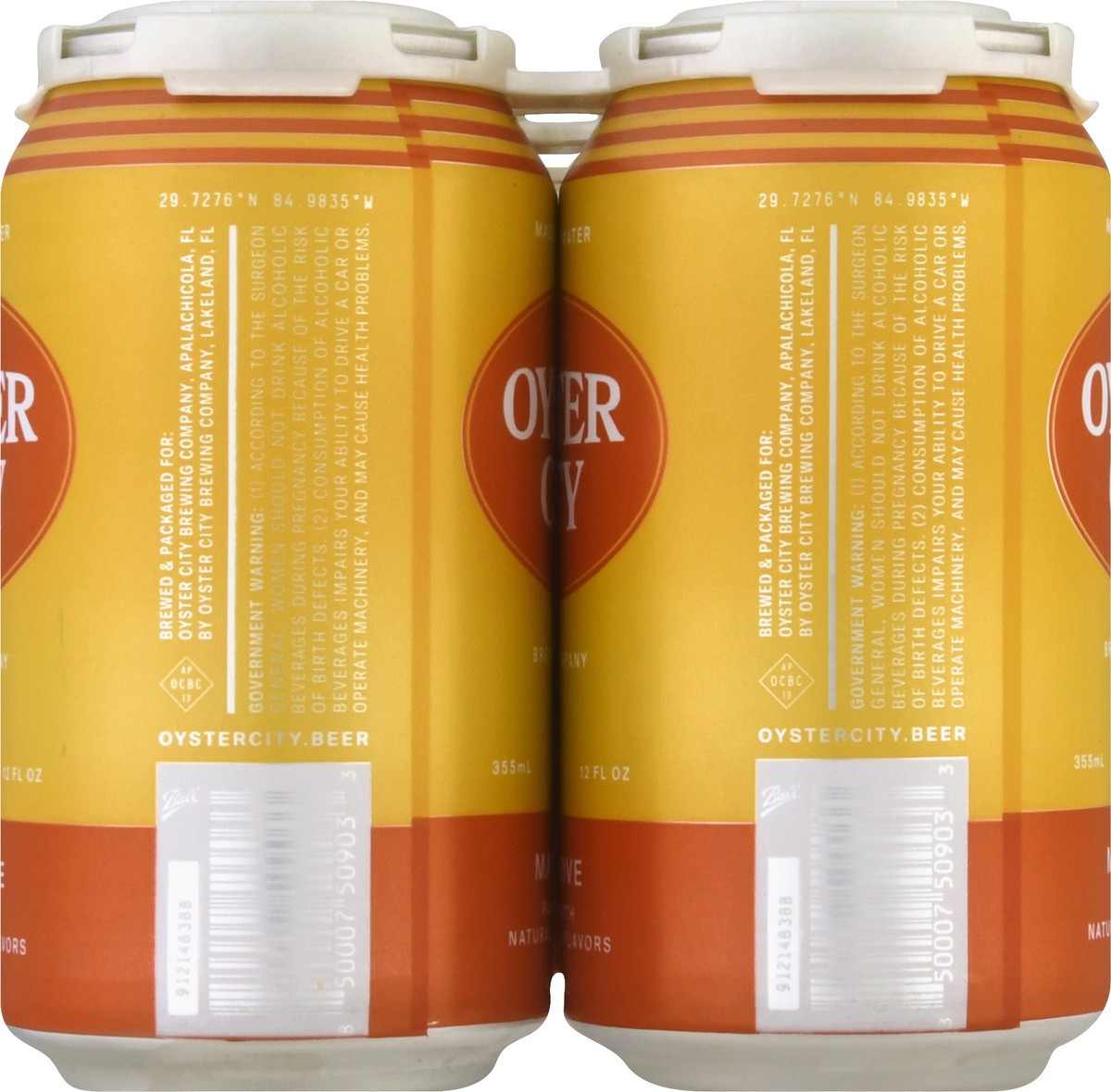 slide 2 of 9, Oyster City Mangrove 6Pk/, 12 oz