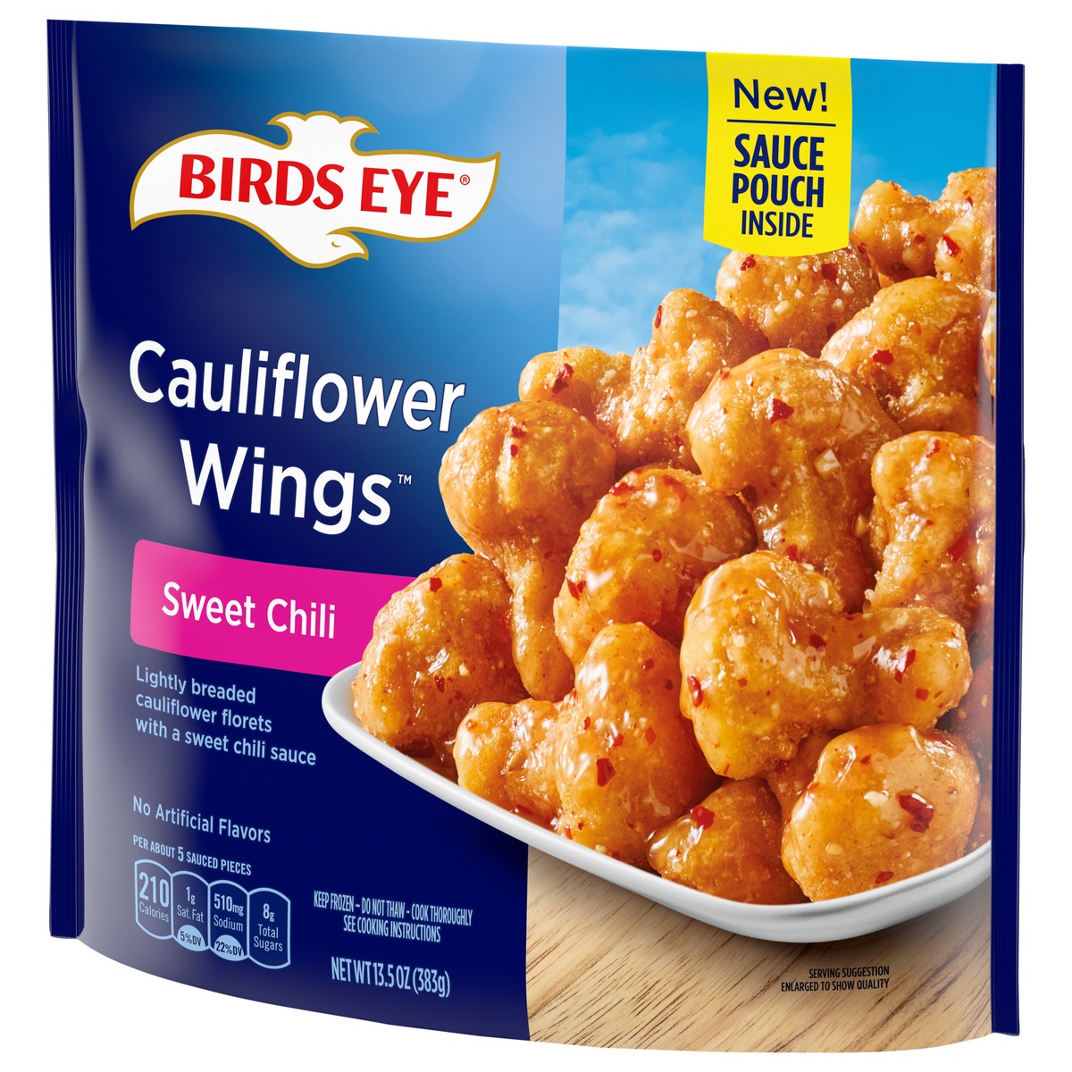 slide 6 of 8, Birds Eye Cauliflower Wings Frozen Vegetables, Sweet Chili Flavor, 13.5 oz., 13.5 oz