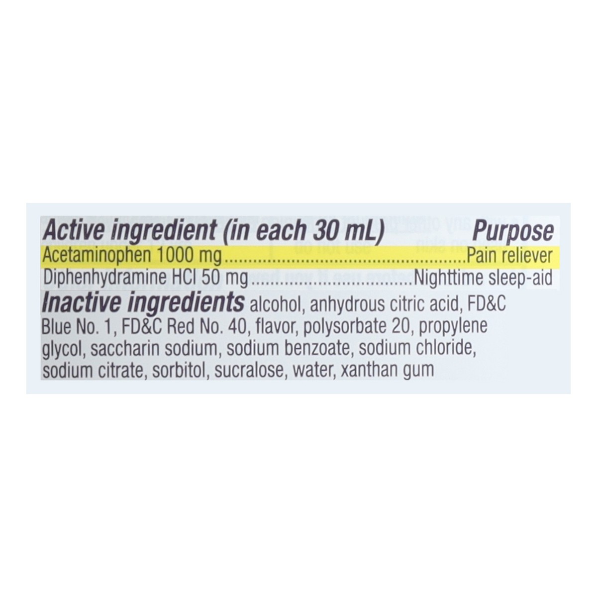 slide 11 of 13, Vicks PainQuil Pain Relief Acetaminophen 1000mg Max Strength‡ Adult Pain Reliever Liquid 12oz, Backache Headache Relief, 1 Nighttime Pain Reliever + Sleep Aid, 12 fl oz