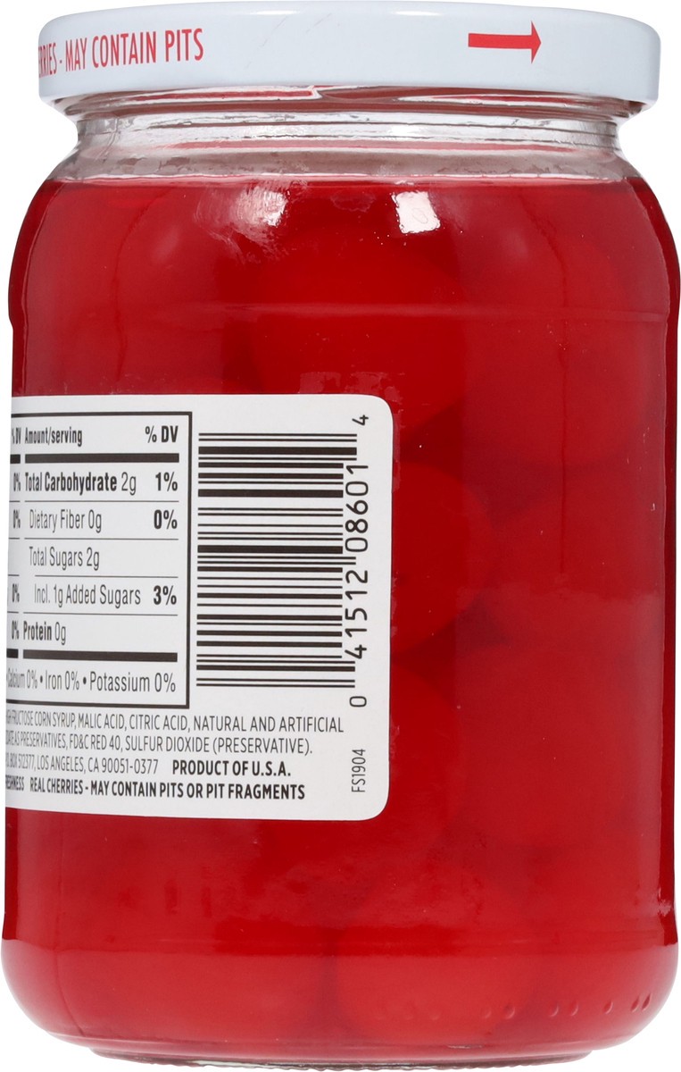 slide 4 of 13, First Street Maraschino Cherries Without Stems, 16 oz