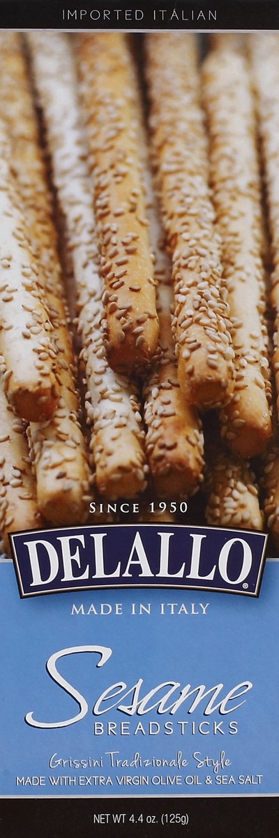 slide 3 of 5, DeLallo Sesame Breadsticks, 4.4 oz