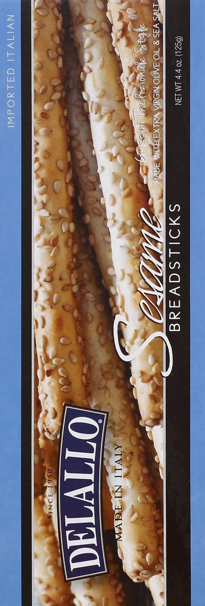 slide 2 of 5, DeLallo Sesame Breadsticks, 4.4 oz