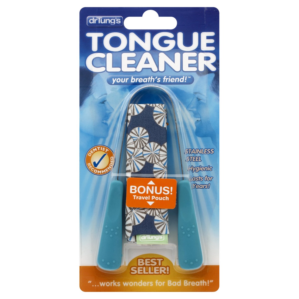 slide 3 of 3, Dr. Tungs Tongue Cleaner, 1 ct