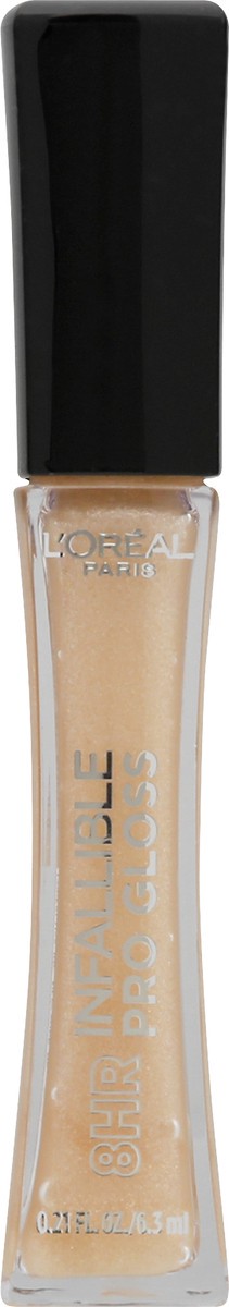 slide 6 of 9, L'Oréal L'Oreal Paris Infallible Frosted 8 Hour Pro Hydrating Finish Lip Gloss - 0.21 Oz, 0.21 oz
