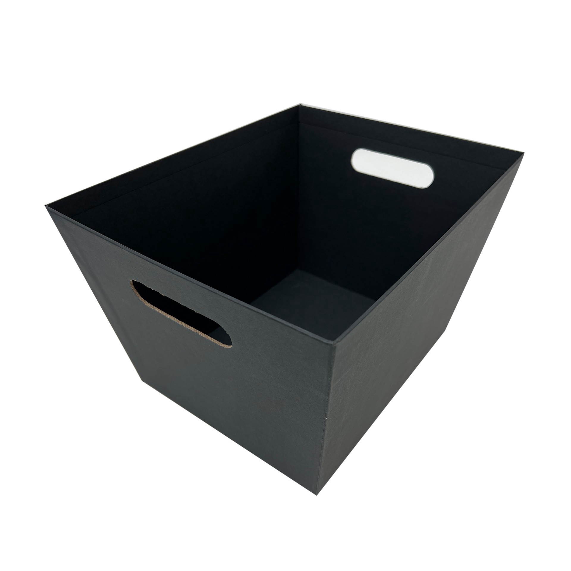 slide 3 of 4, 12.5" Paperboard Gift Basket By Celebrate It, 13 in x 10 in x 8 in