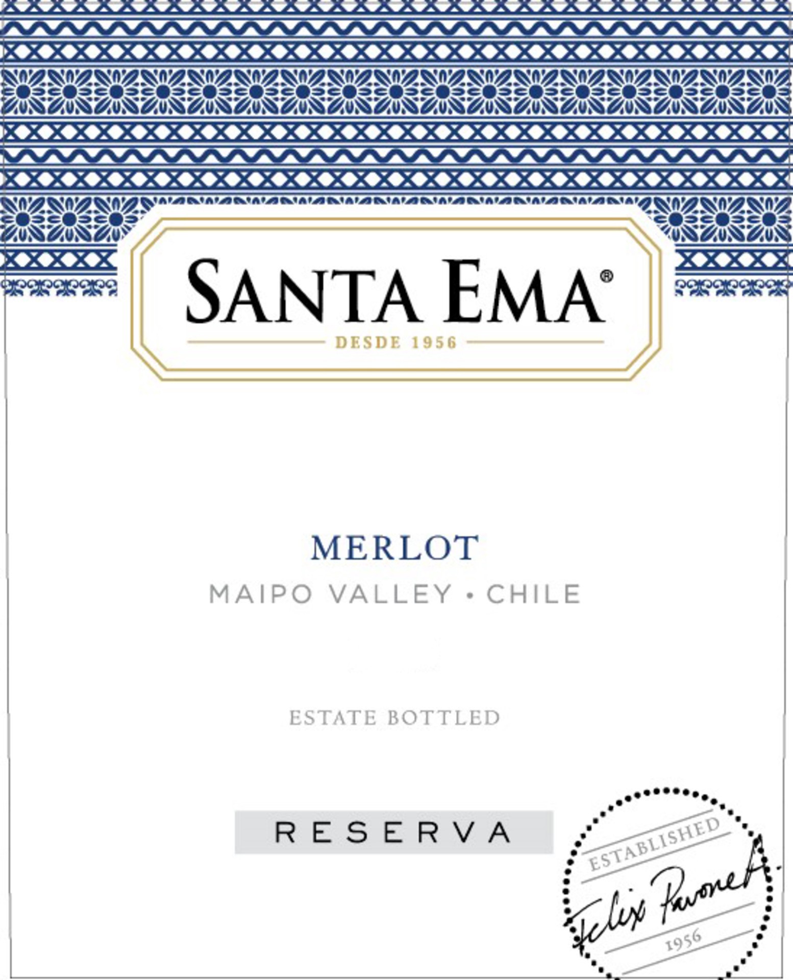 slide 2 of 5, Santa Ema Merlot, 750 ml