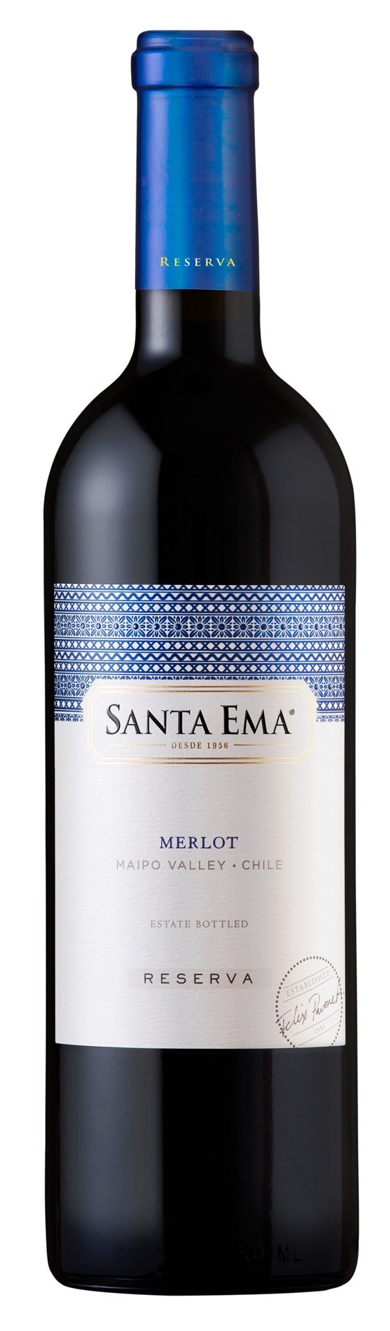 slide 1 of 5, Santa Ema Merlot, 750 ml