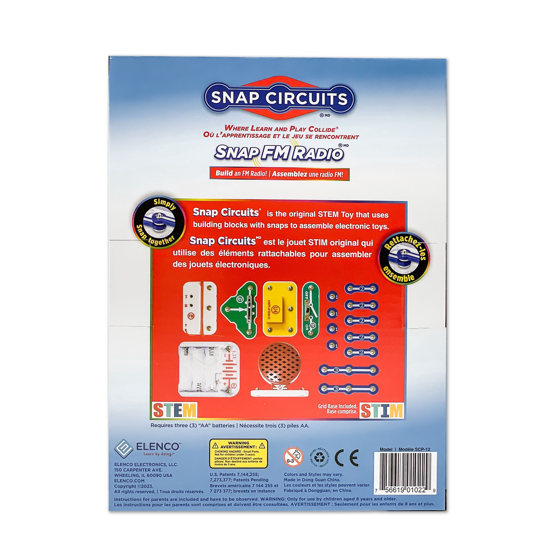 slide 4 of 5, Elenco Electronics Elenco Snap Circuits Snap Fm Radio Kit, 1 ct