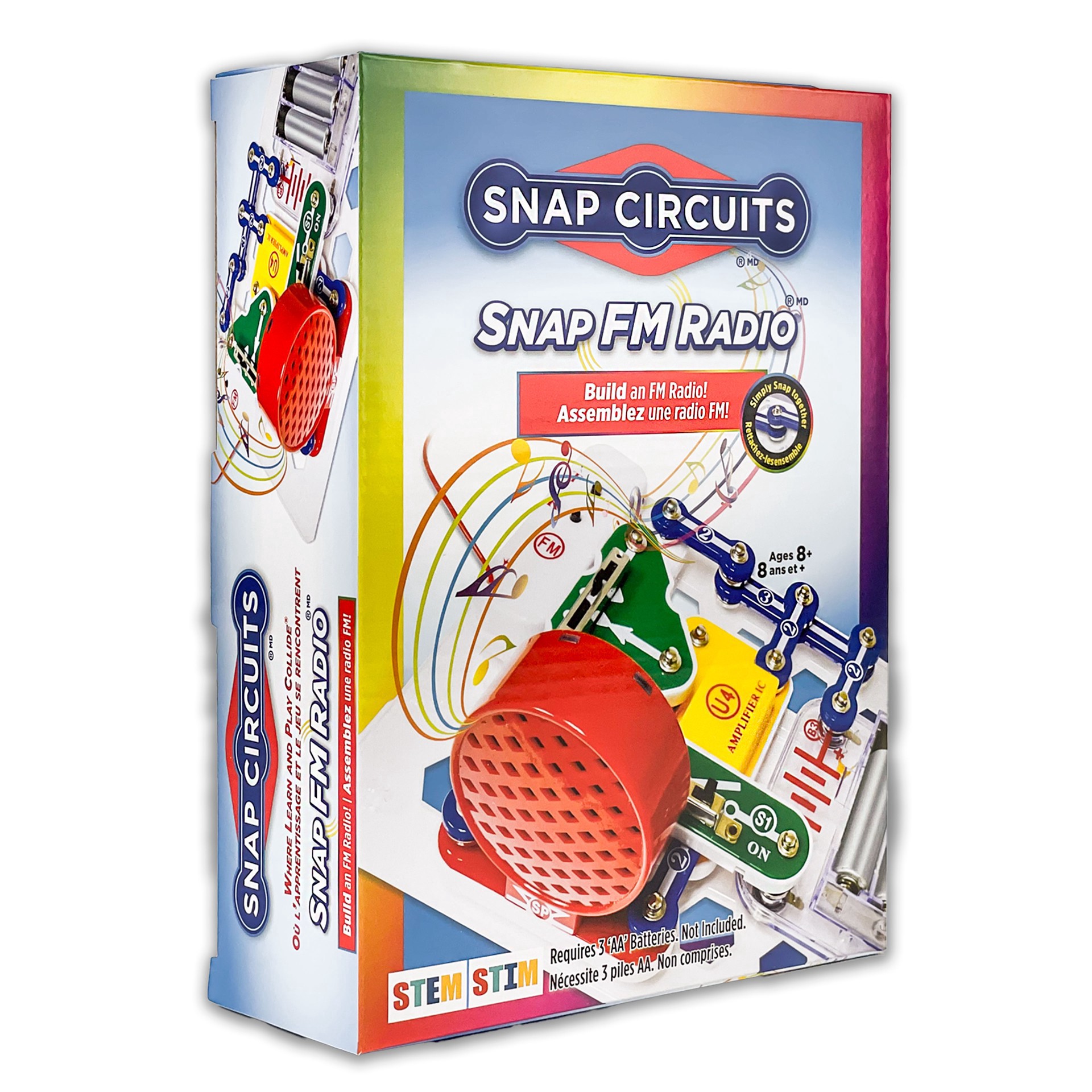 slide 3 of 5, Elenco Electronics Elenco Snap Circuits Snap Fm Radio Kit, 1 ct