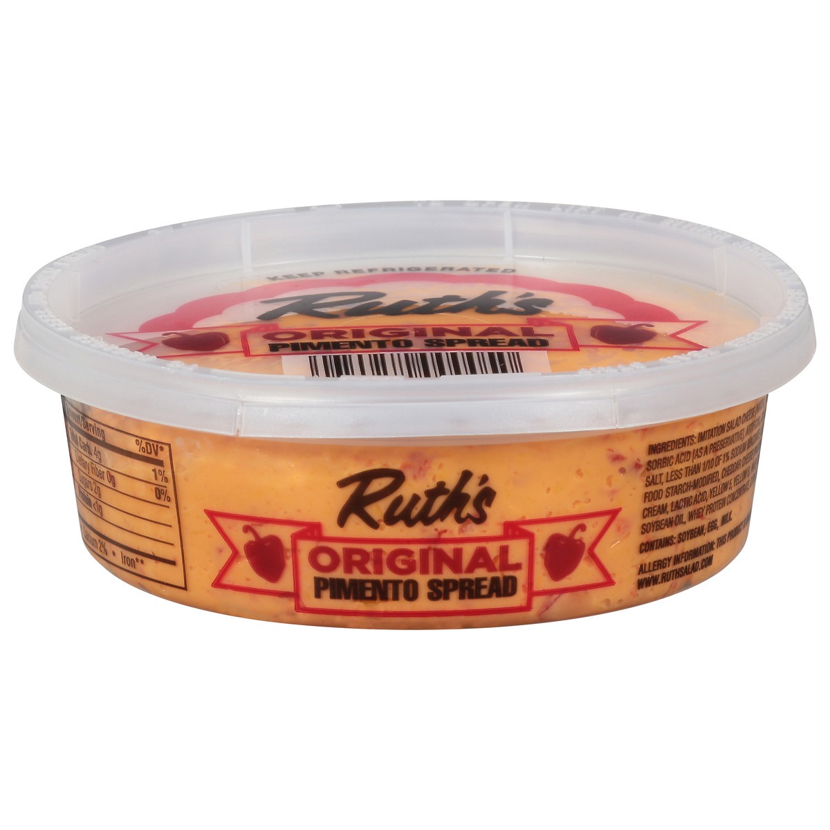 slide 1 of 9, Ruth's Original Pimento Spread 7 oz, 7 oz