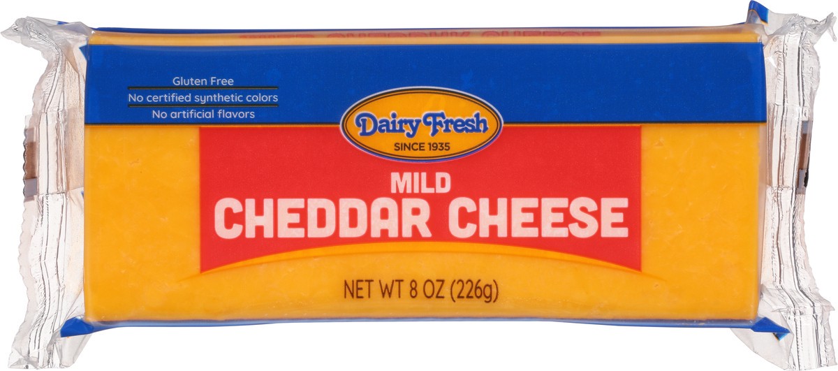slide 9 of 14, Dairy Fresh Mild Cheddr Chse Bar, 1 ct
