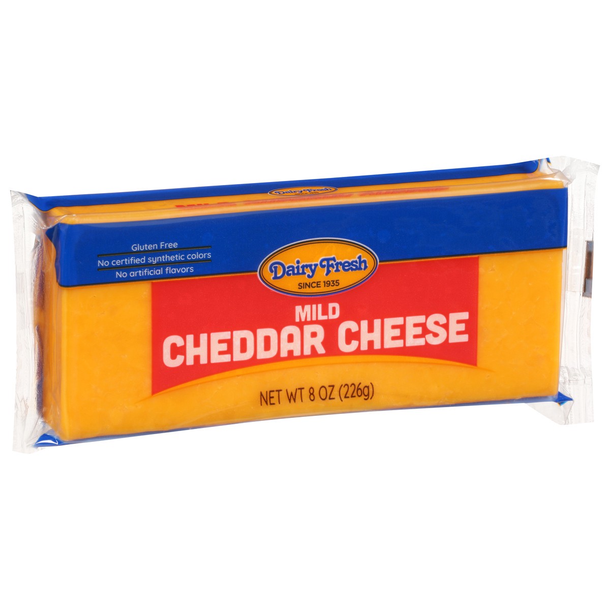 slide 6 of 14, Dairy Fresh Mild Cheddr Chse Bar, 1 ct
