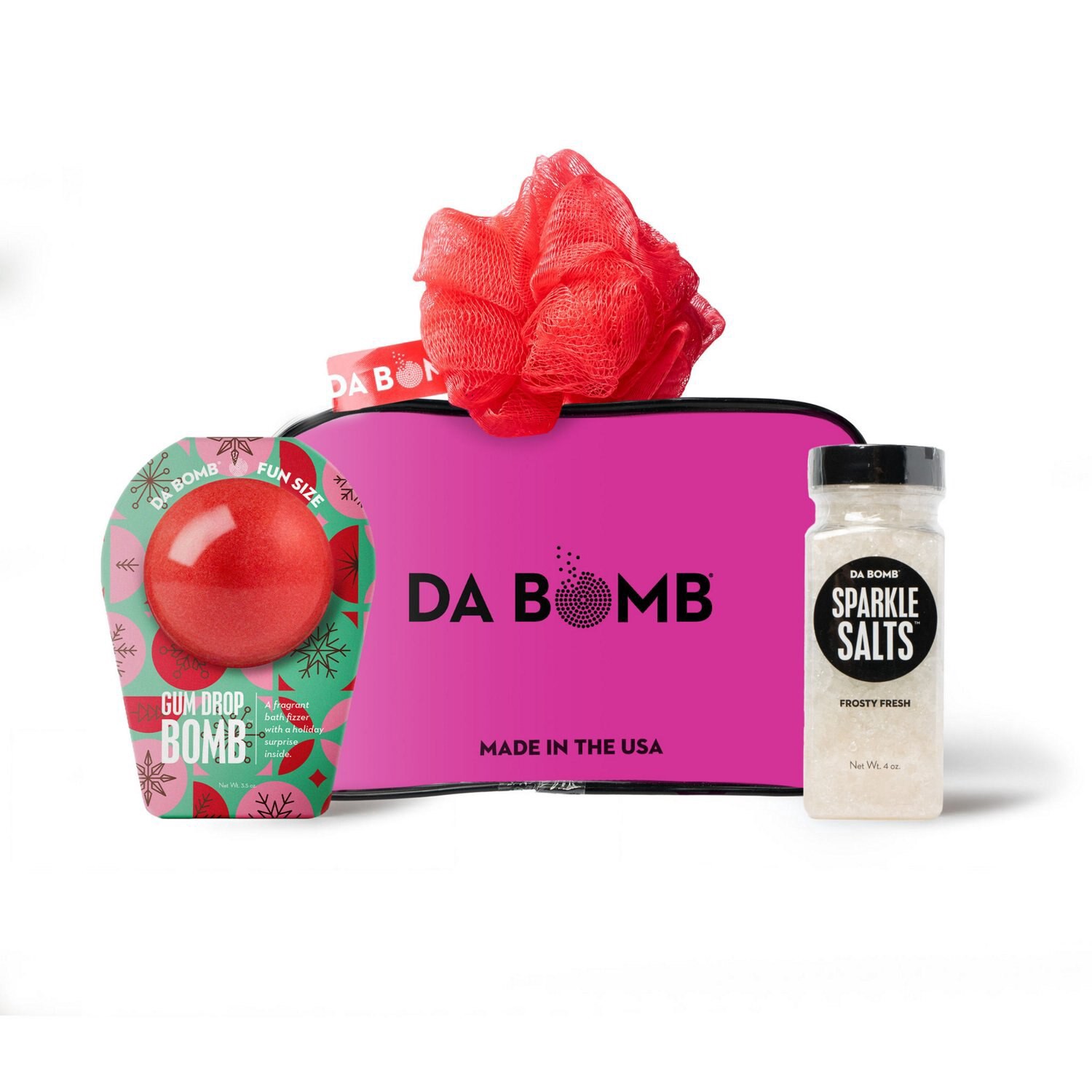 slide 1 of 1, Da Bomb Gum Drop Bath Bomb Gift Set, 1 ct