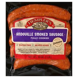 Hempler's Andouille Smoked Sausage - 16 Oz