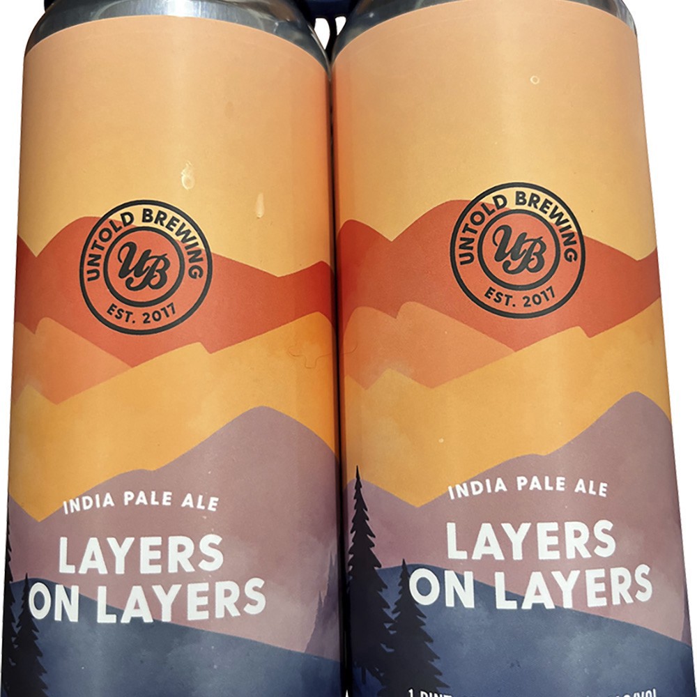 slide 1 of 1, Untold Brewing Layers On Layers, 16 oz