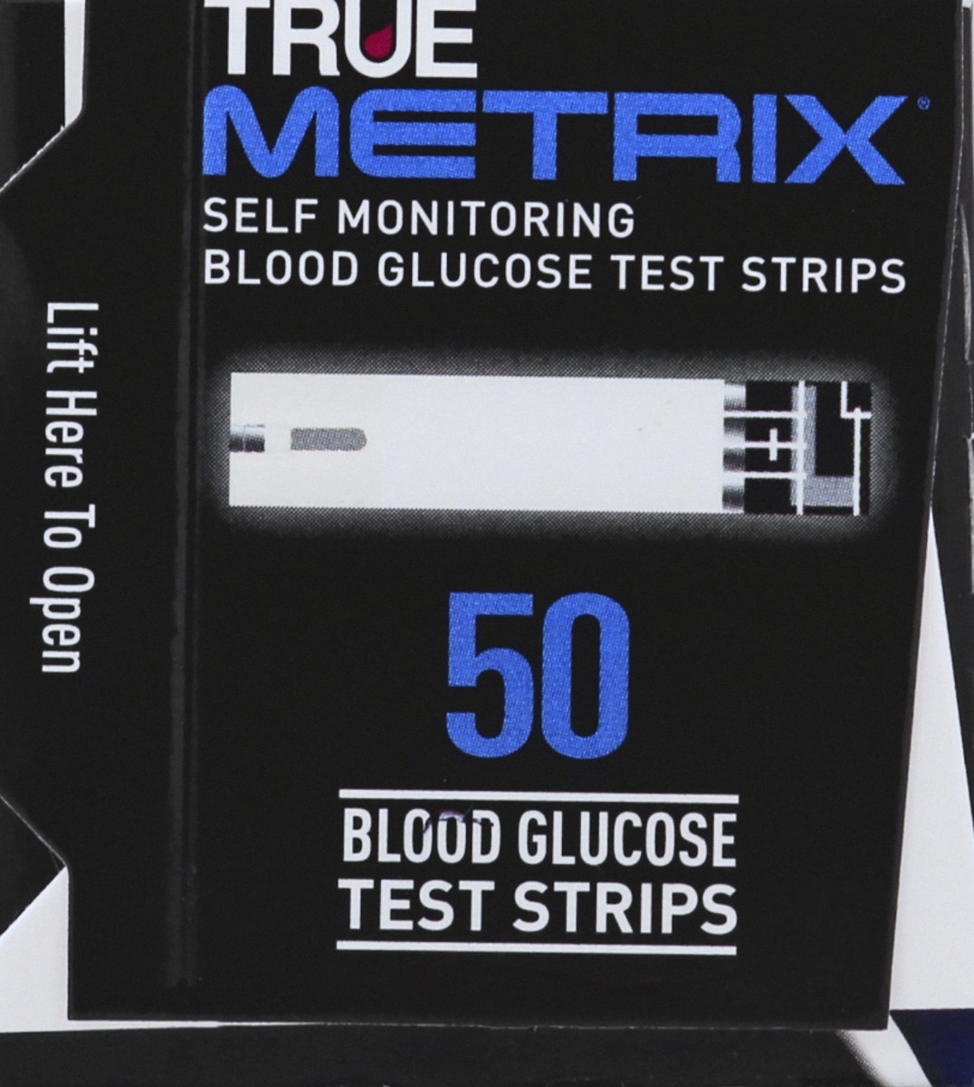 slide 3 of 8, True Metrix Blood Glucose Test Strips 50 ea, 50 ct