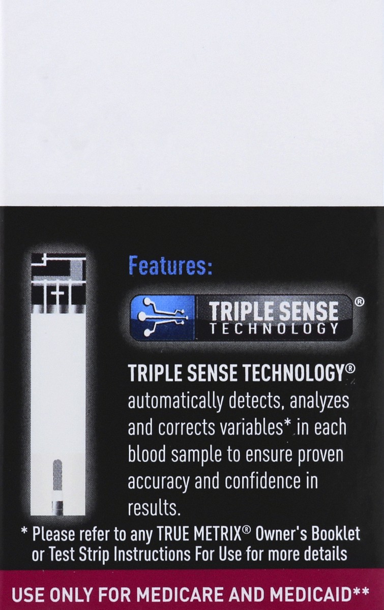 slide 4 of 8, True Metrix Blood Glucose Test Strips 50 ea, 50 ct