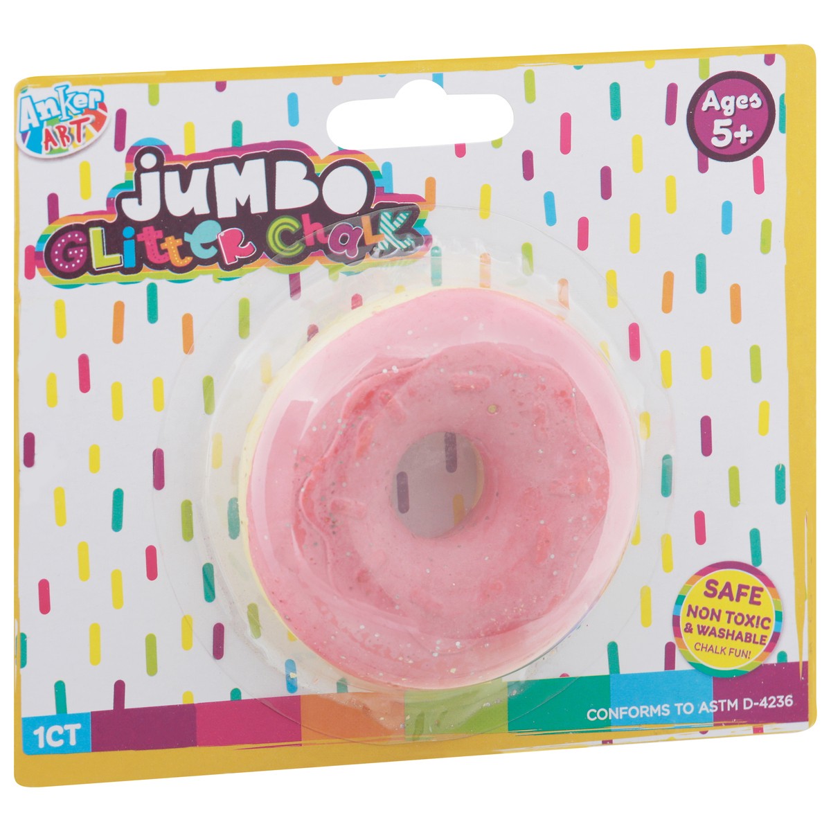 slide 5 of 9, Anker Art Glitter Chalk Jumbo, 1 ct