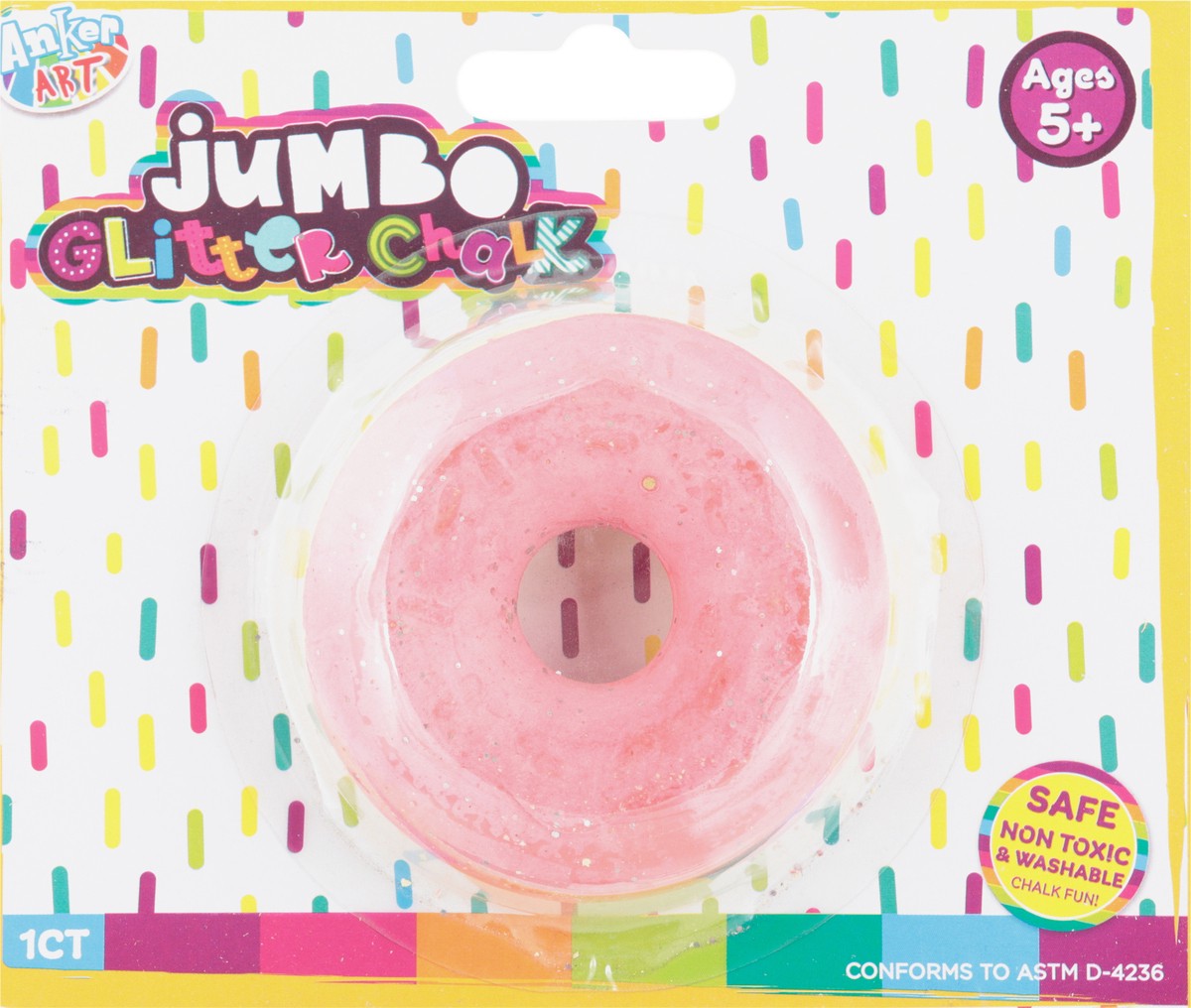 slide 9 of 9, Anker Art Glitter Chalk Jumbo, 1 ct